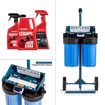 Spotless Water System + FREE Mothers Wash, Wax & Protect Kit