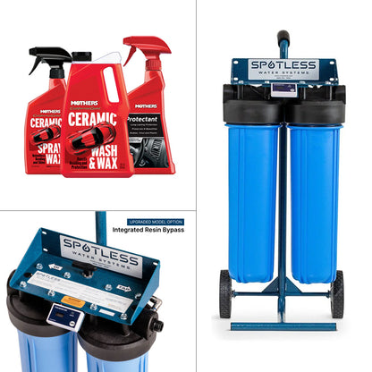 Spotless Water System + FREE Mothers Wash, Wax & Protect Kit