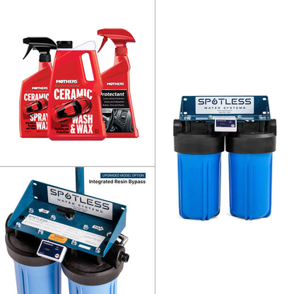 Spotless Water System + FREE Mothers Wash, Wax & Protect Kit