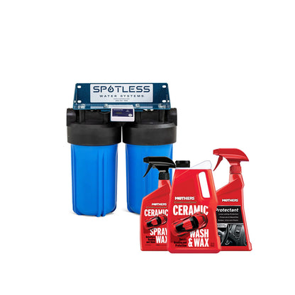 Spotless Water System + FREE Mothers Wash, Wax & Protect Kit